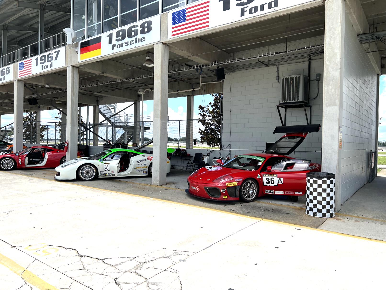 Ferraris at Sebring
